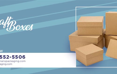 kraft cardboard packaging boxes